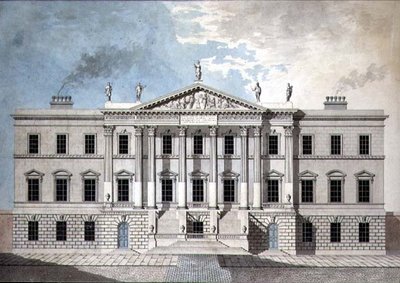 Diseño para un Palacio Neoclásico de Ciudad de John Yenn