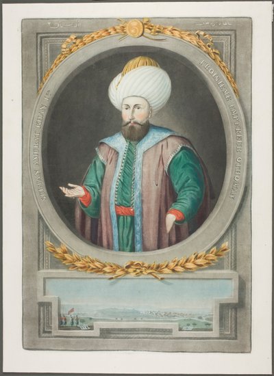 Amurat Kahn I, de Retratos de los emperadores de Turquía de John Young