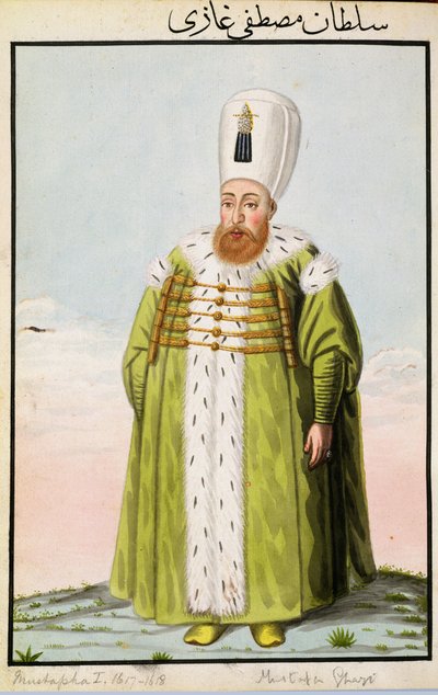 Mustafa I (1591-1639) Sultán 1617-18 de John Young