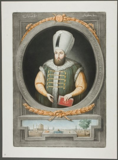 Mustapha Kahn, de Retratos de los emperadores de Turquía de John Young
