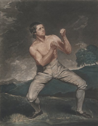 Richard Humphreys, el boxeador célebre que nunca fue vencido, 1788 de John Young