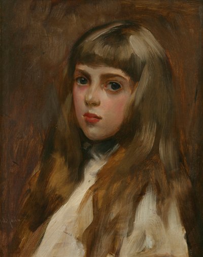 Retrato de Marjorie Armstrong, c.1895 de John da Costa