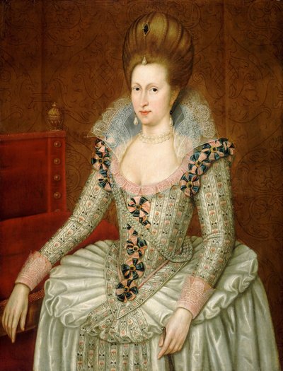 Ana de Dinamarca de John de (attr.to) Critz
