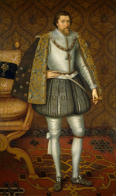 Jacobo VI y I de Inglaterra e Irlanda de John de Critz