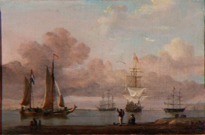 Barcos en calma de John of Hull Ward