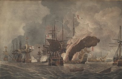 La Batalla del Nilo de John william Edy