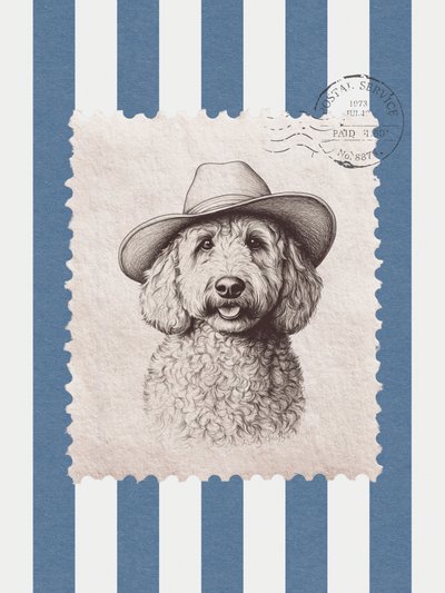 Sello «Doodle Dog Cowboy» de Jolly and Dash