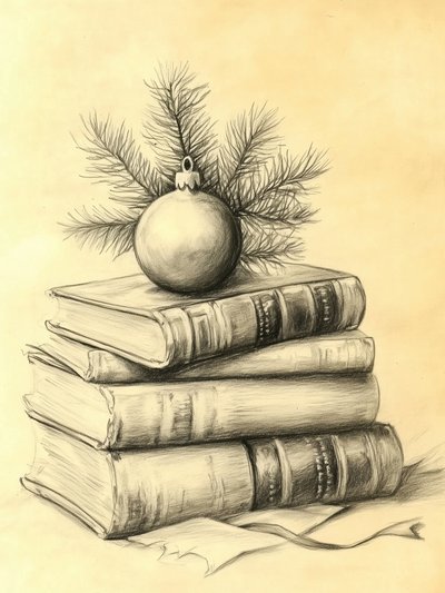 Libros navideños antiguos de Jolly and Dash