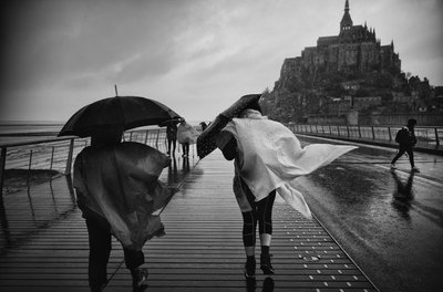 De camino al Mont St Michel, 2022 (foto) de Jon Nicholson