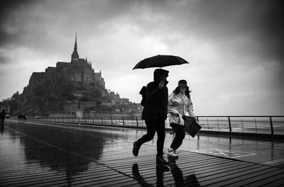 De camino al Mont St Michel, 2022 (foto) de Jon Nicholson