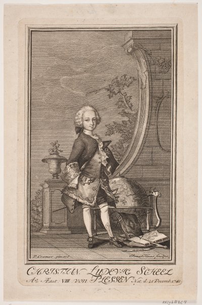 Christian Ludvig Scheel von Plessen de Jonas Haas