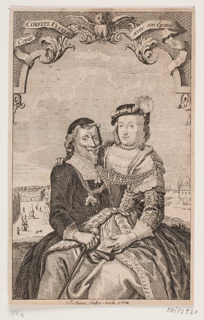 Leonora Christina y Corfitz Ulfeldt de Jonas Haas