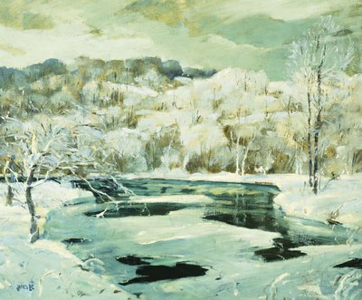 Árboles Escarchados de Jonas Lie
