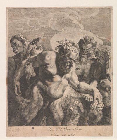 Sileno borracho de Jonas Suyderhoef