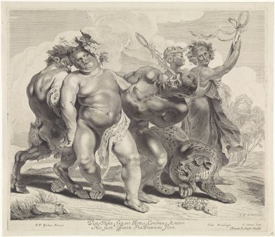 Embriaguez de Baco de Jonas Suyderhoef