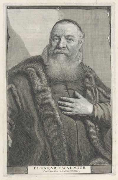 Retrato de Eleazar Swalmius de Jonas Suyderhoef