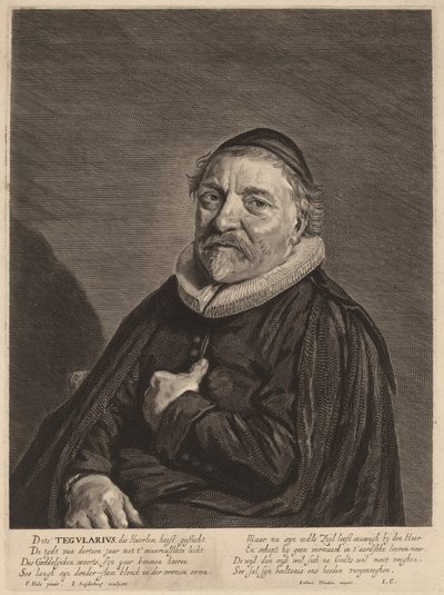 Adriaen Tegularius de Jonas Suyderhoff after Frans Hals