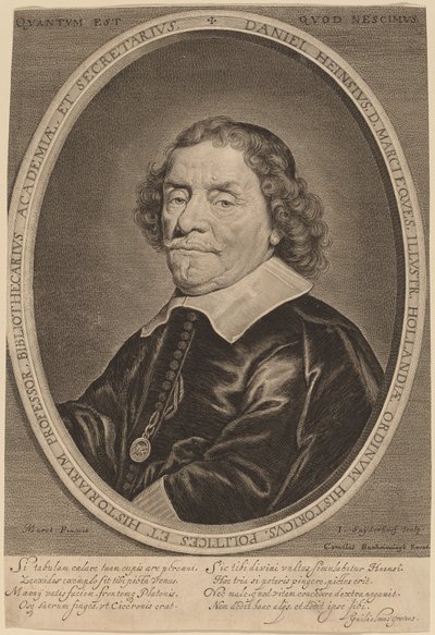 Daniel Heinsius de Jonas Suyderhoff after Jacob Fransz van der Merck