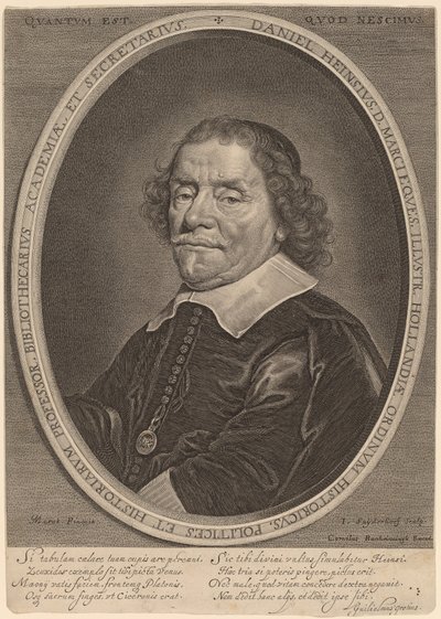 Daniel Heinsius de Jonas Suyderhoff after Jacob Fransz van der Merck
