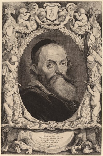 Hendrick Goltzius de Jonas Suyderhoff after Pieter Claesz Soutman