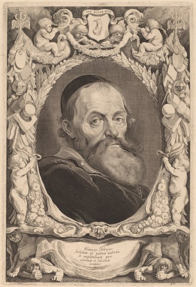 Hendrik Goltzius de Jonas Suyderhoff after Pieter Claesz Soutman