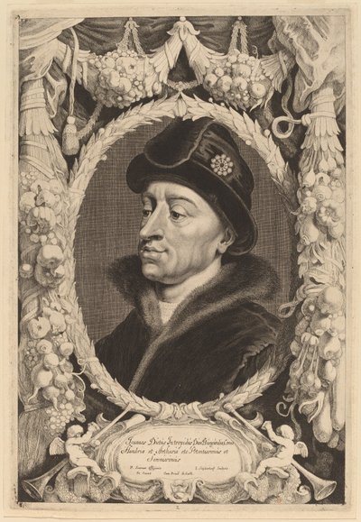 Juan Sin Miedo, Duque de Borgoña de Jonas Suyderhoff after Pieter Claesz Soutman