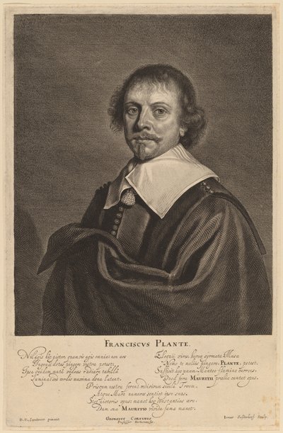 Franciscus Plante de Jonas Suyderhoff after Pieter Dircksz Santvoort