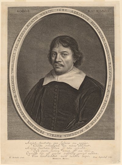 Adriaen Heereboord de Jonas Suyderhoff after Pieter Dubordieu