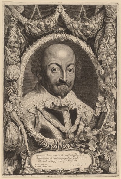 Juan, Conde de Nassau de Jonas Suyderhoff after Sir Anthony van Dyck