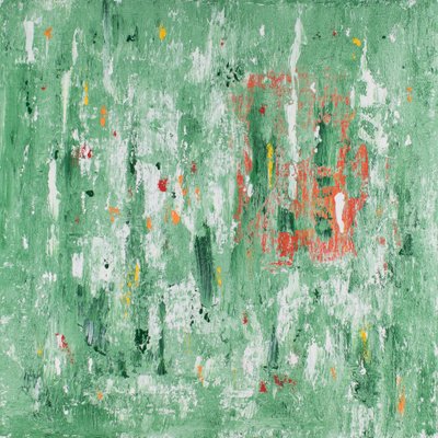 Texturas abstractas en verde de Jonas Weikel