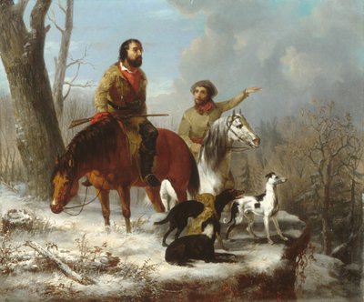 Tramperos, ca. 1855 de Jonathan K. Trego