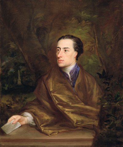 Alexander Pope (1688-1744) 1738 de Jonathan Richardson