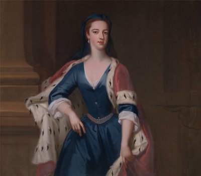 Lady Anne Cavendish (¿hija de Elihu Yale) de Jonathan Richardson