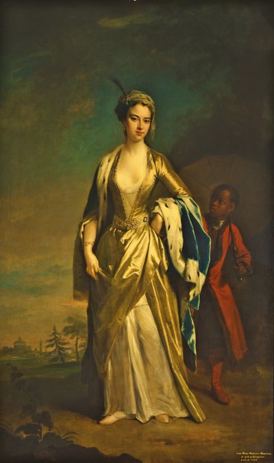 Lady Mary Wortley Montagu, c.1725 de Jonathan Richardson