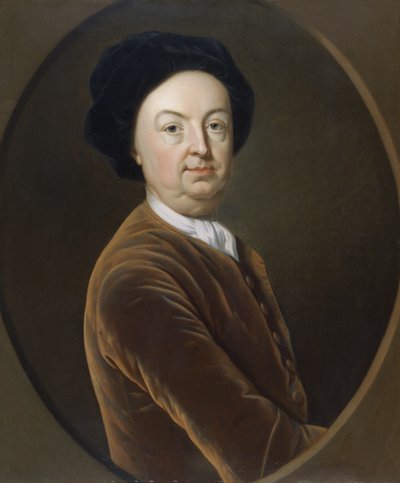 Mayor John Hanbury (óleo sobre lienzo) de Jonathan Richardson
