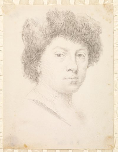 Autorretrato a la edad de treinta años, 1735 de Jonathan Richardson