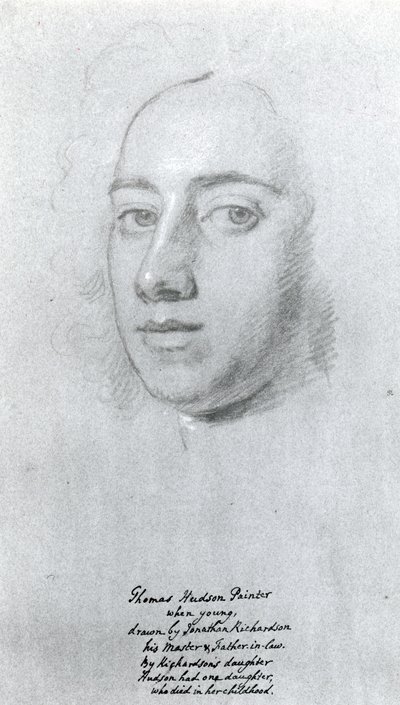 Thomas Hudson (1701-79) de Jonathan Richardson