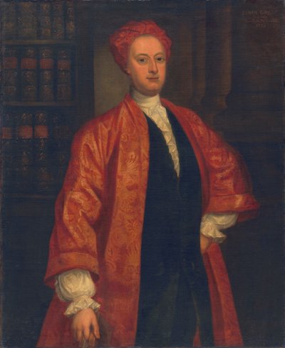 Hombre desconocido, llamado John Gay de Jonathan Richardson