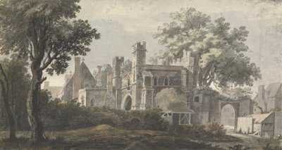 La Gran Puerta del Monasterio de San Agustín, Canterbury de Jonathan Skelton