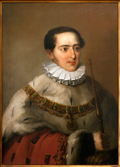 Retrato de Don Miguel I (Miguel I de Portugal) de João Baptista Ribeiro