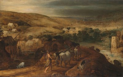 Hércules roba los bueyes de Gerión de Joos de Momper (II)