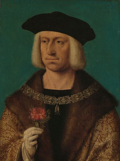 Retrato de Maximiliano I (1459-1519)
Maximiliano I (1459-1519), emperador del Sacro Imperio Romano Germánico de Joos van Cleve (workshop of)