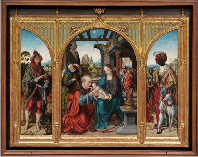 Adoración de los Magos, c.1525 de Joos van Cleve