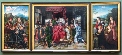Retablo de la muerte de María de Joos van Cleve