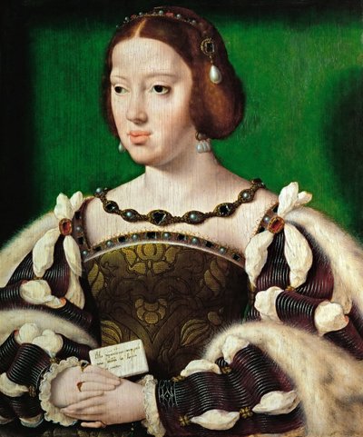 Retrato de la reina Leonor de Austria (1498-1558) de Joos van Cleve
