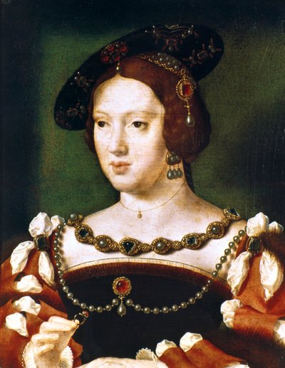 Retrato de Leonor, Reina de Francia, c1530-1540 de Joos van Cleve
