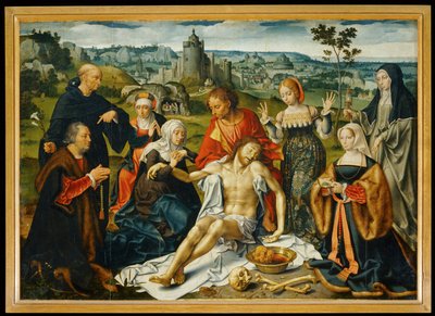 Retablo de la Deploración de Cristo ... de Joos van Cleve