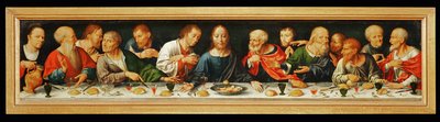 Retablo de la Deploración de Cristo ... de Joos van Cleve