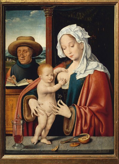 La Sagrada Familia de Joos van Cleve