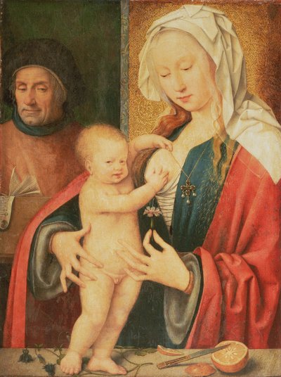 La Sagrada Familia de Joos van Cleve